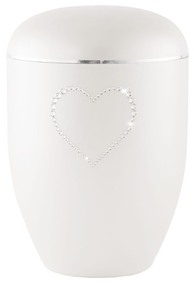 Natururne Crystal Perlemor Hjerte